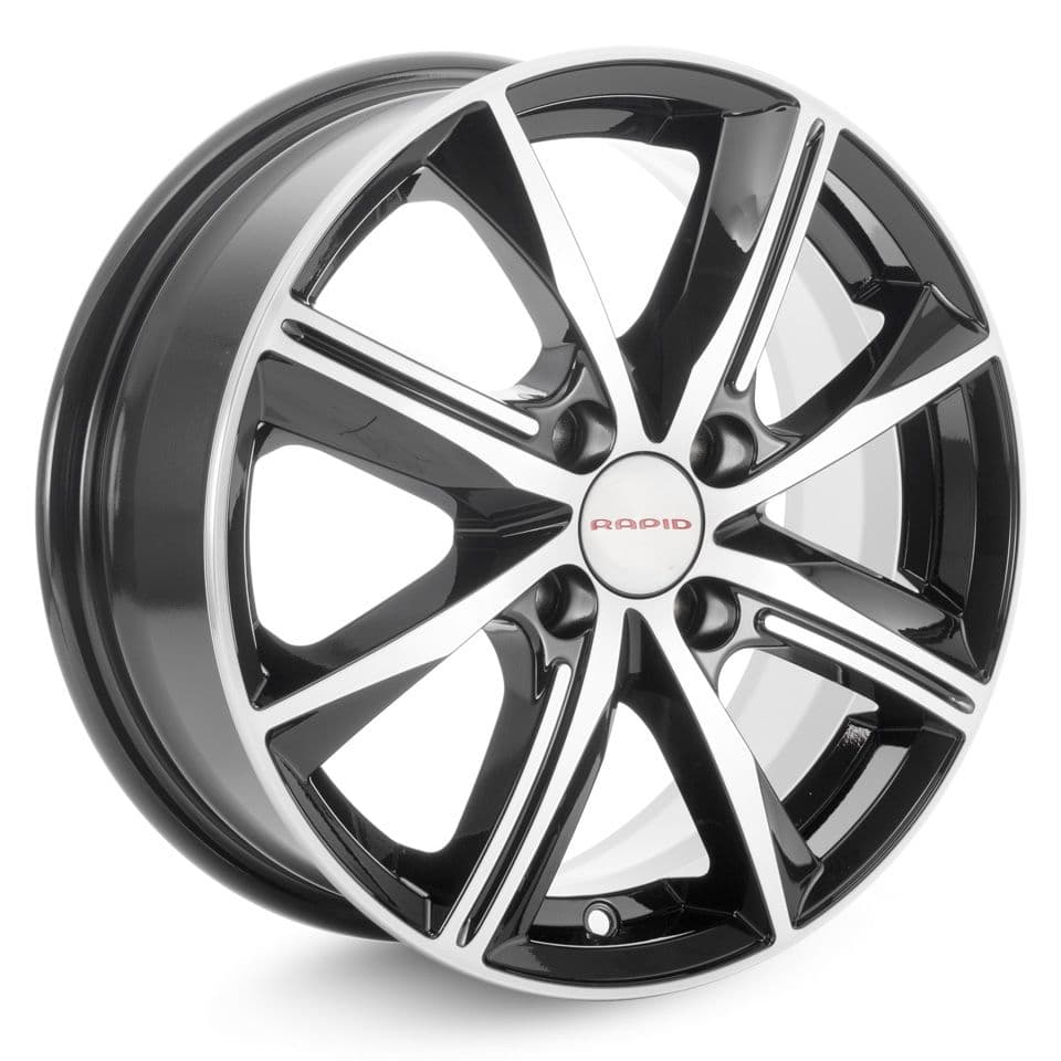 КиК Арнар 6x15 4x100 ET40 DIA60.1 Алмаз черный SK 