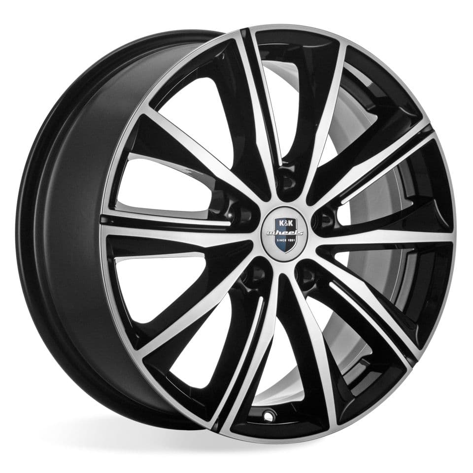 КиК Арнар 6x15 4x100 ET40 DIA67.1 алмаз черный 