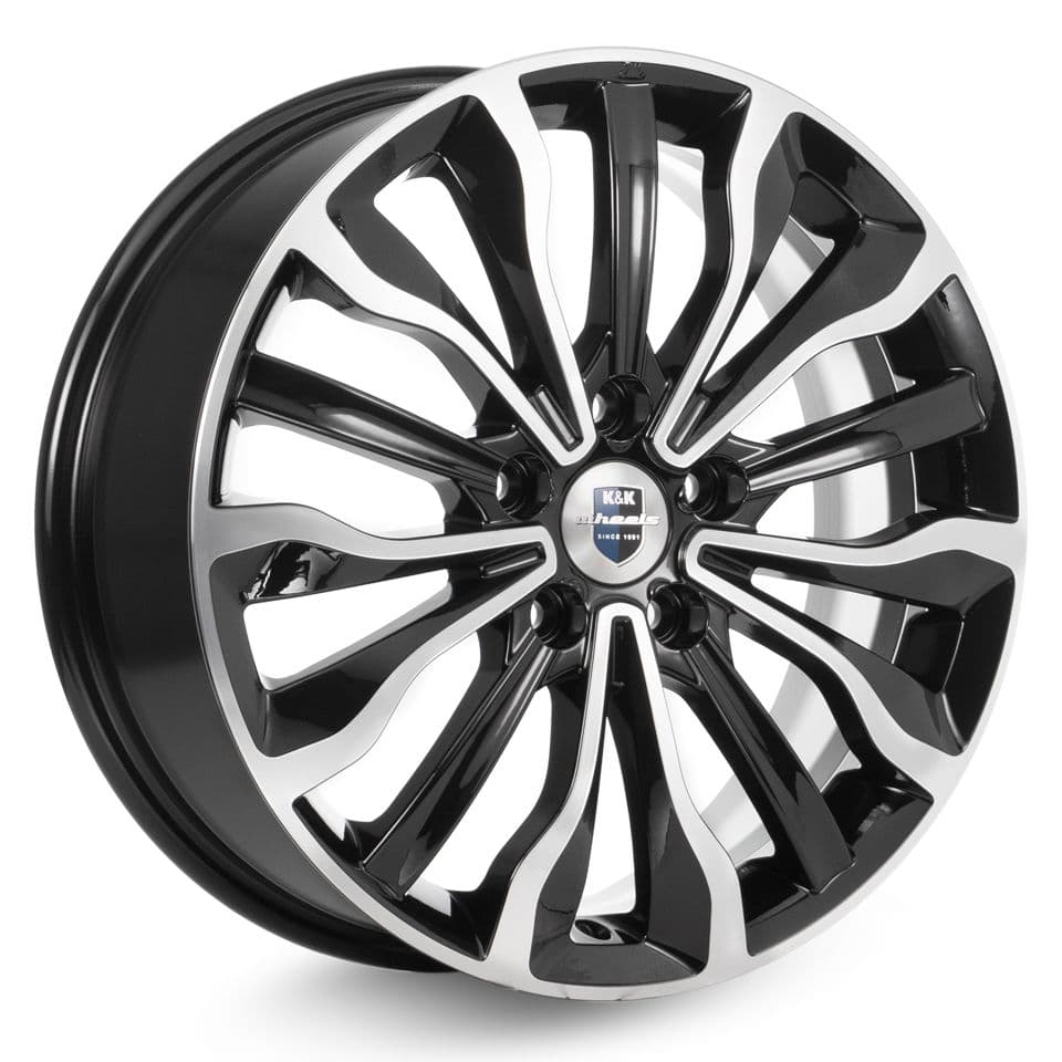 КиК Атакама 6.5x17 5x114.3 ET40 DIA67.1 алмаз черный 