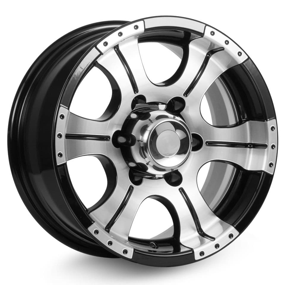 КиК Байконур 8x16 6x139.7 ET20 DIA110.1 алмаз черный