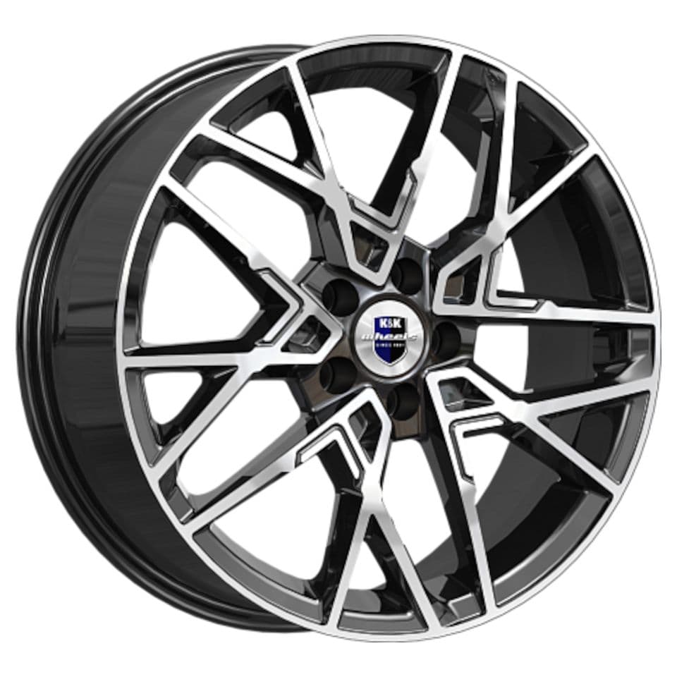КиК Вудроф 7x18 5x114.3 ET40 DIA66.1 алмаз черный