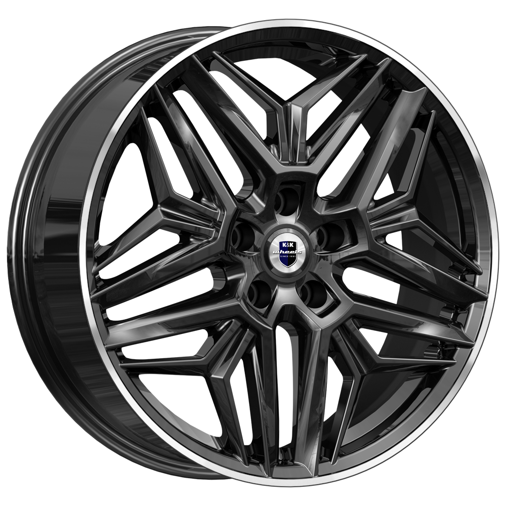 КиК Колумб 7x19 5x108 ET36 DIA65.1 алмаз черный 