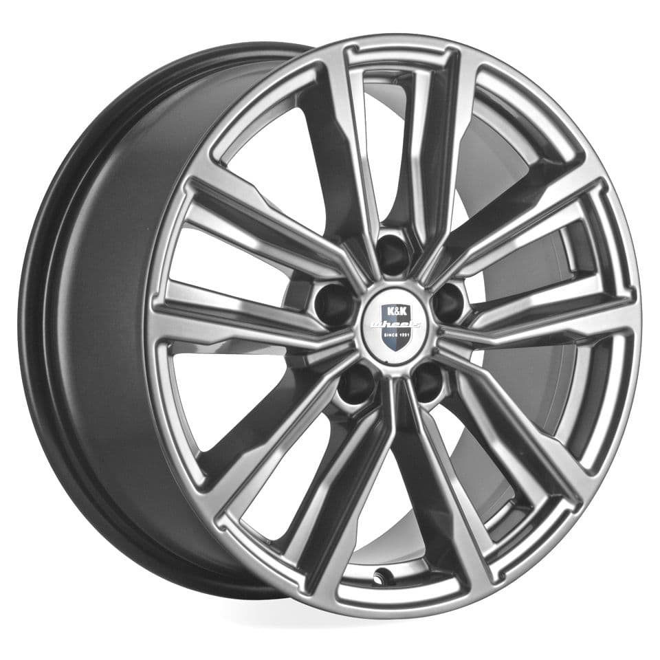 КиК Лацио 7.5x17 5x108 ET35 DIA67.1 дарк платинум