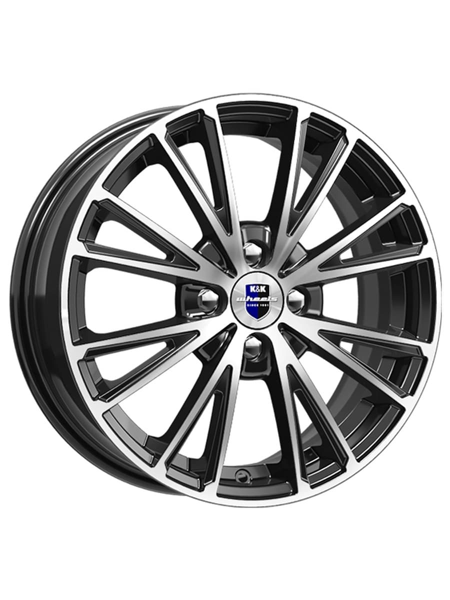 КиК Меандр 6x16 4x100 ET40 DIA67.1 алмаз черный