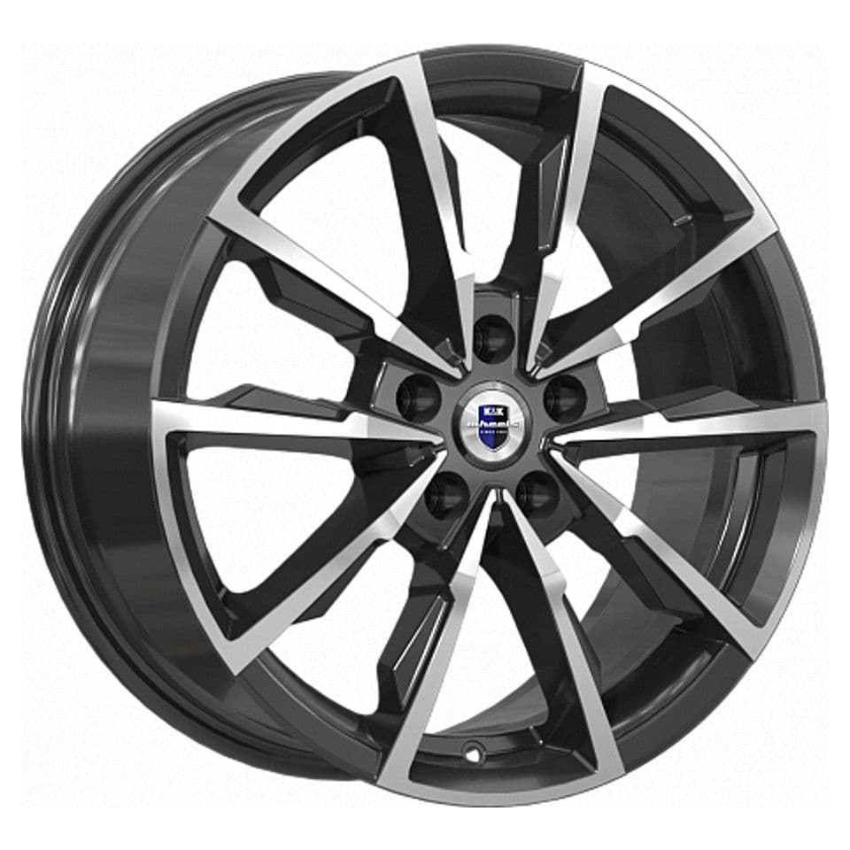 КиК Меренге 7.5x17 5x100 ET38 DIA67.1 алмаз черный