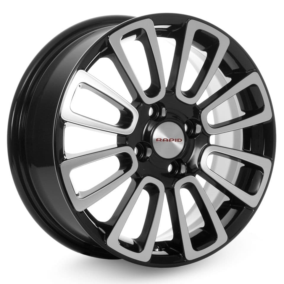 КиК Неман 6x15 4x98 ET35 DIA58.6 алмаз черный