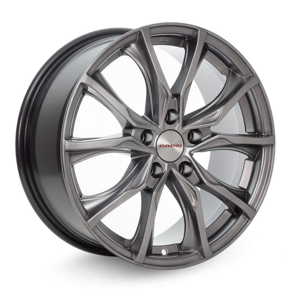 КиК Твист 7.5x17 5x112 ET37 DIA66.6 дарк платинум