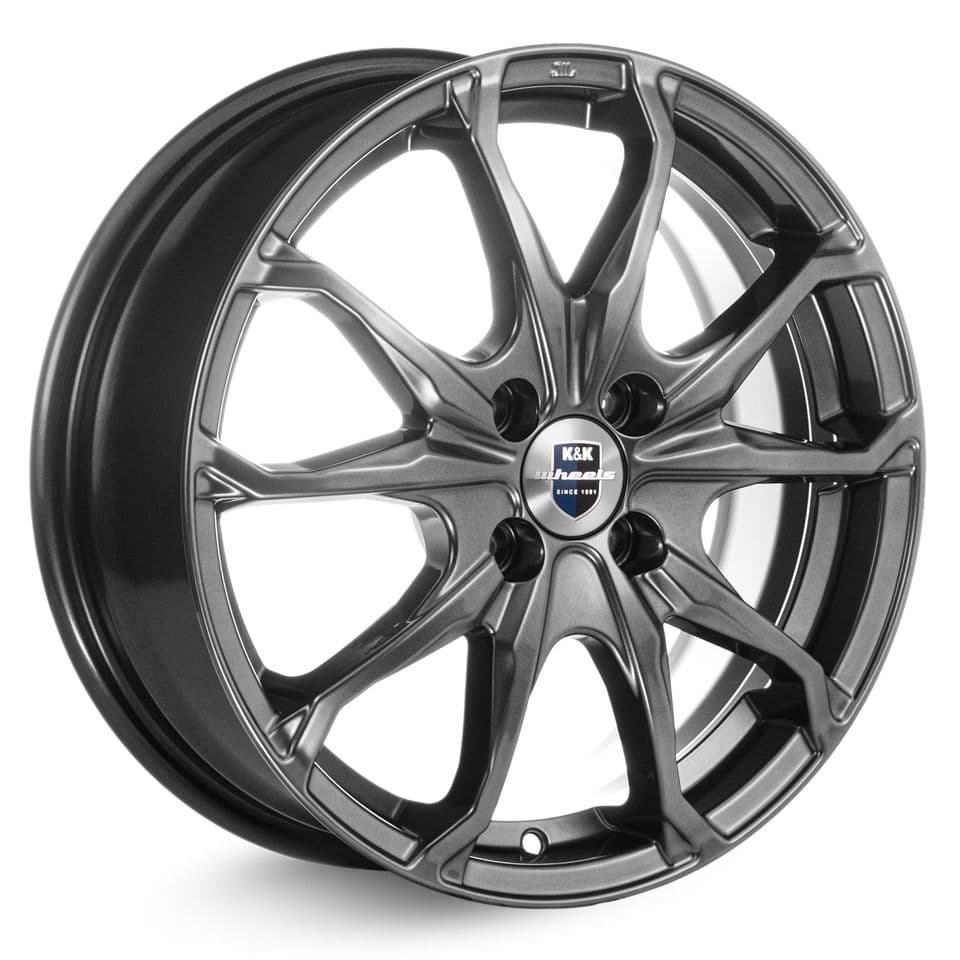 КиК Brent 6x16 4x98 ET35 DIA58.6 дарк платинум 