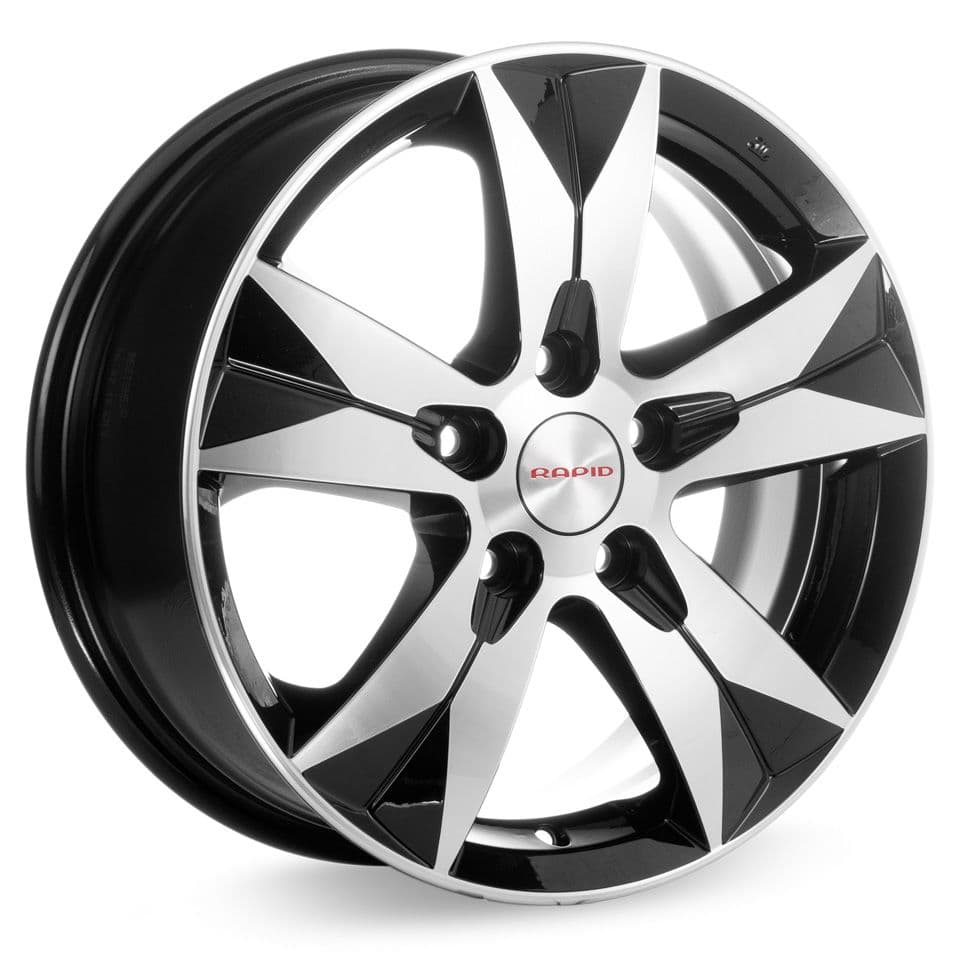 КиК Crossline 6.5x16 5x114.3 ET47 DIA66.1 алмаз черный 