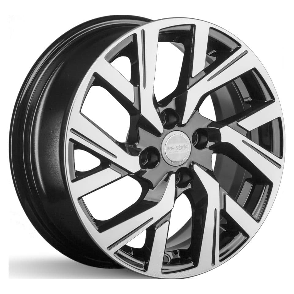 КиК KC1030 6x15 4x100 ET37 DIA60.1 алмаз черный