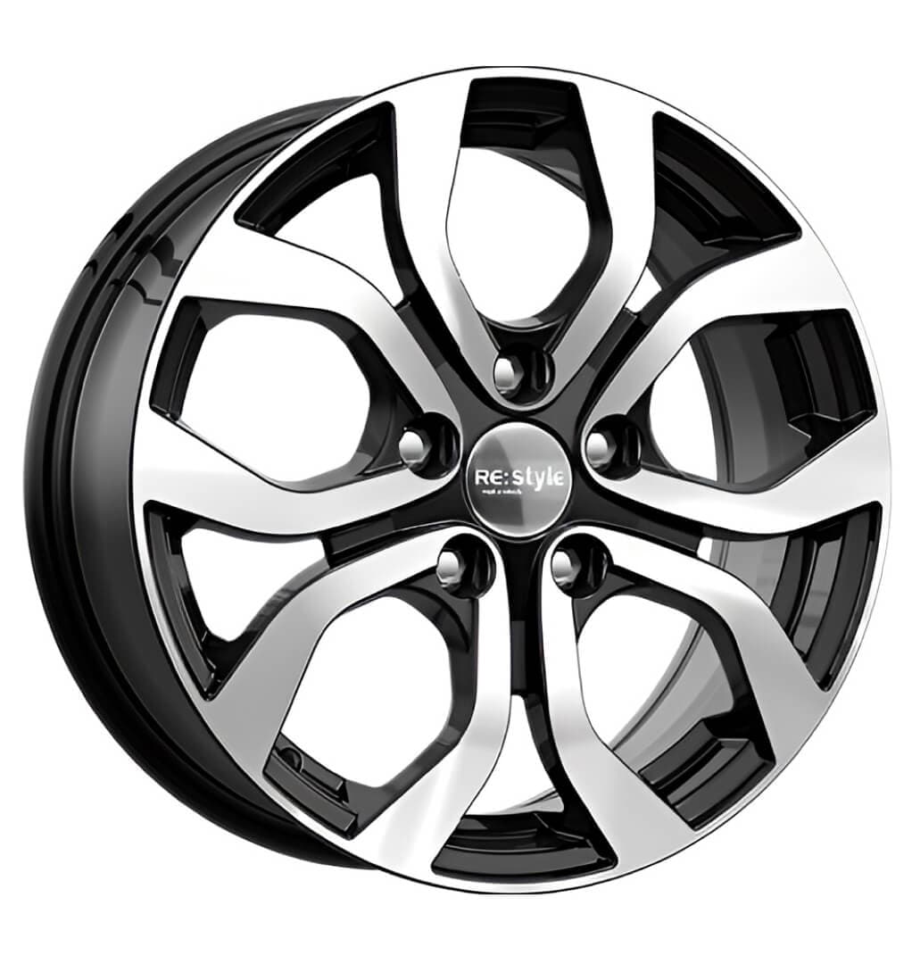 КиК KC704 6.5x16 5x114.3 ET50 DIA66.1 алмаз черный 