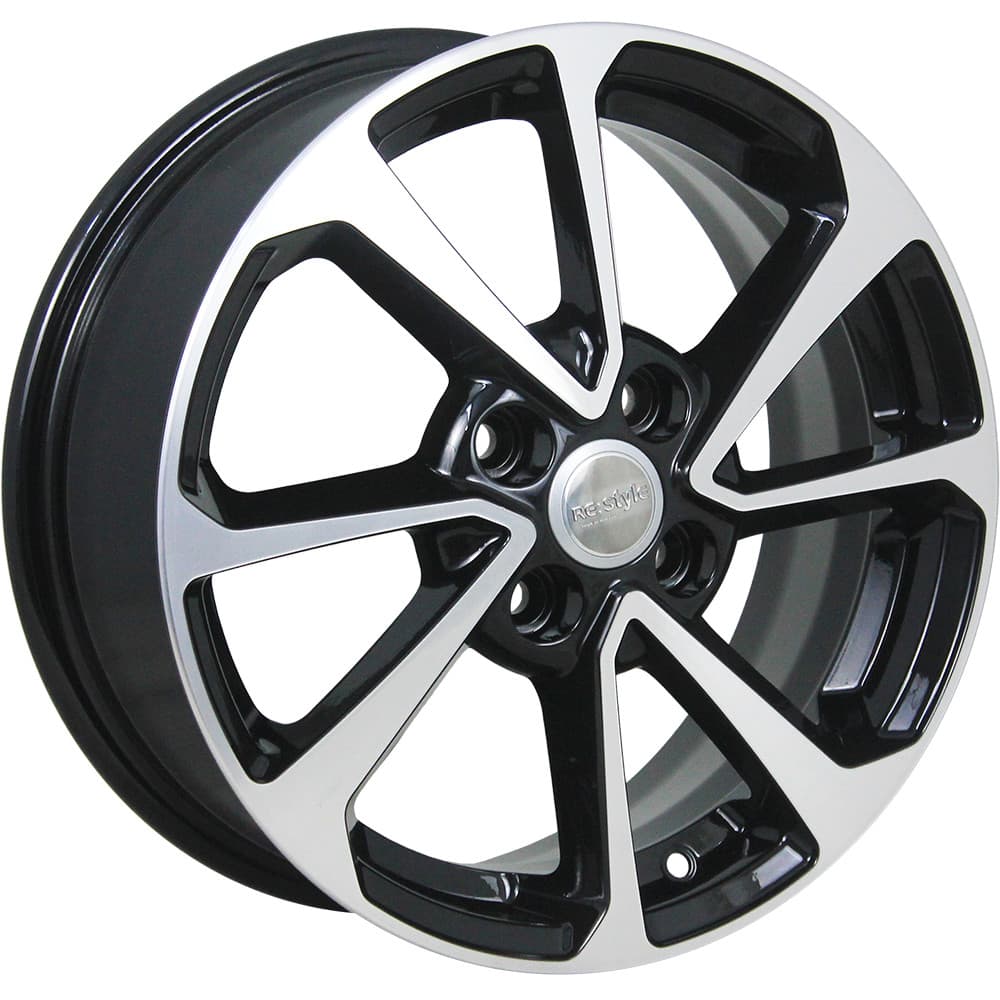 КиК KC861 6x15 4x100 ET48 DIA54.1 алмаз черный 
