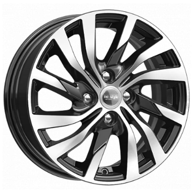 КиК KC882 6x15 4x100 ET50 DIA60.1 алмаз черный