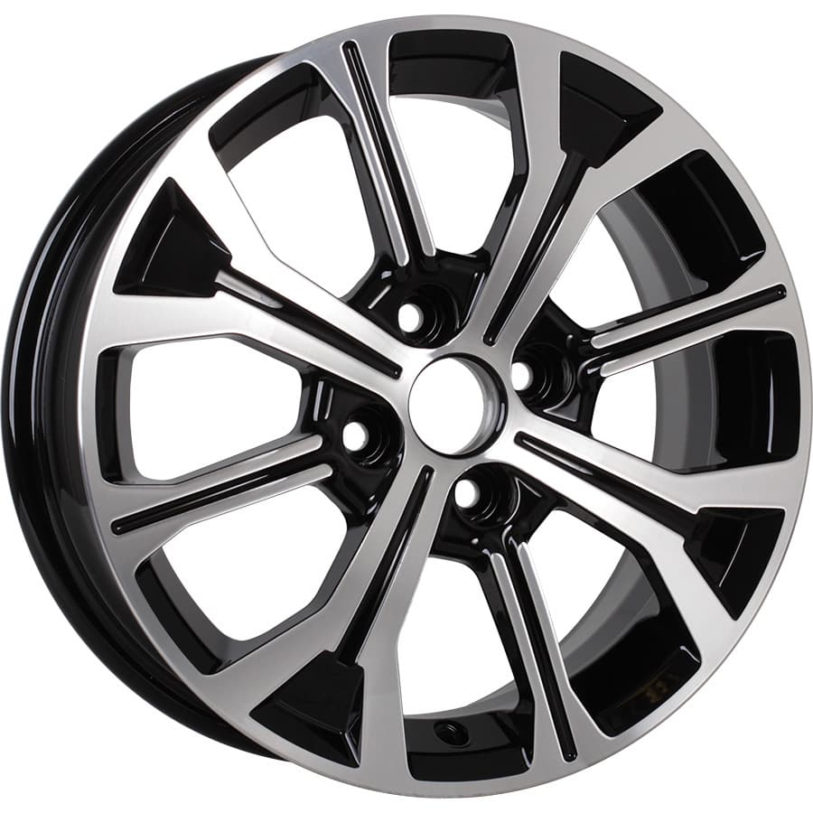 КиК KC945 6x15 4x100 ET50 DIA60.1 алмаз черный