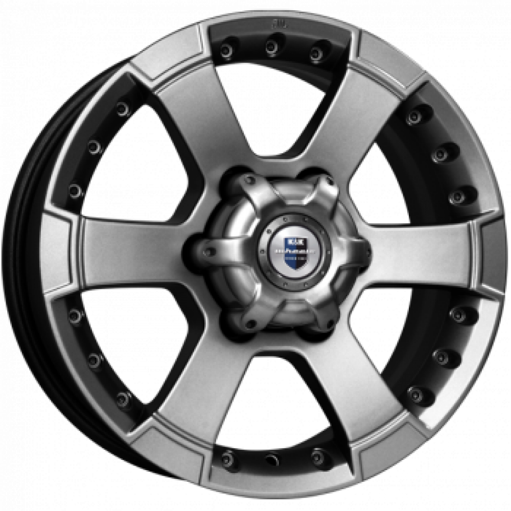 КиК M-56 7x16 6x139.7 ET38 DIA108.1 дарк платинум