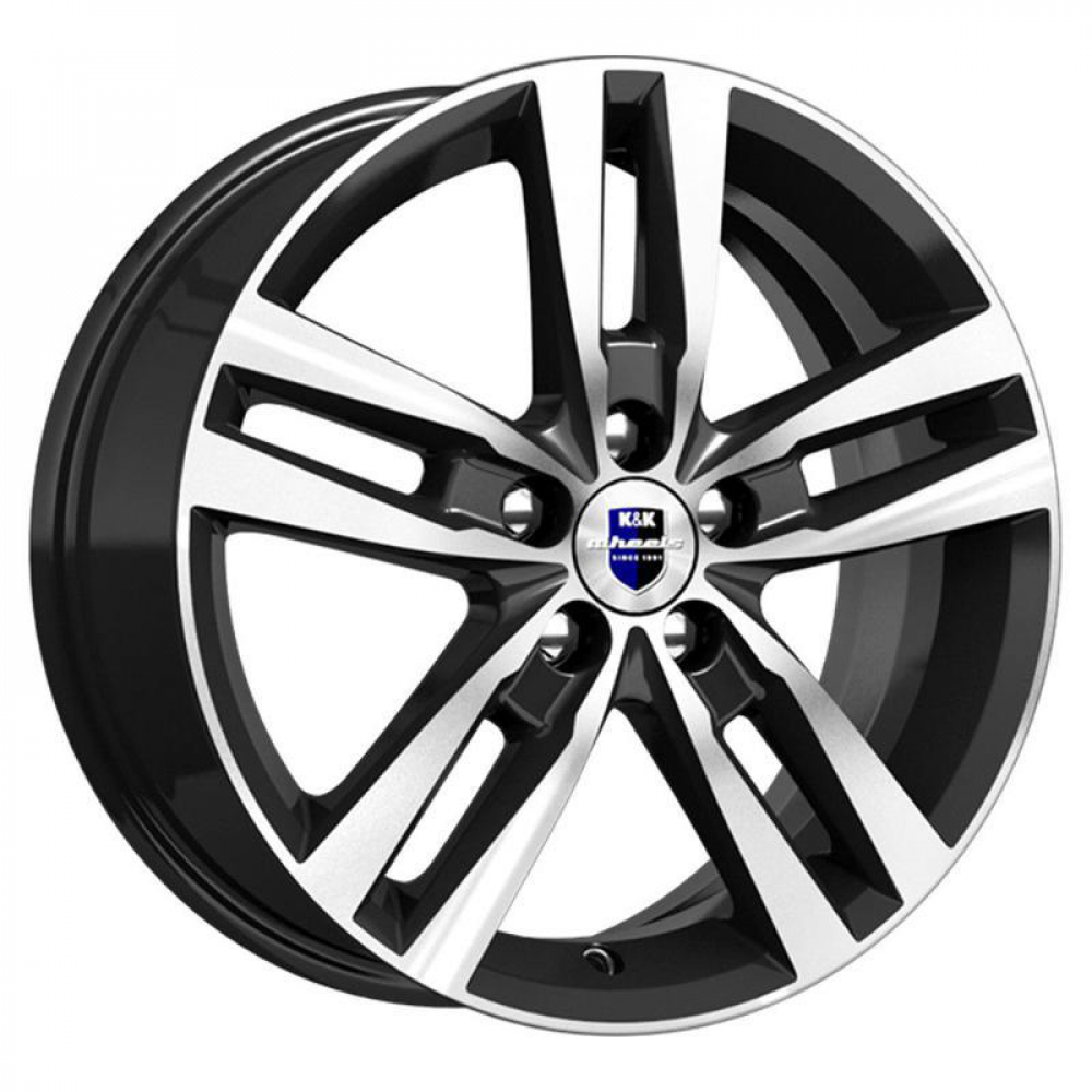 КиК Rassvet 6.5x16 5x114.3 ET38 DIA67.1 алмаз черный