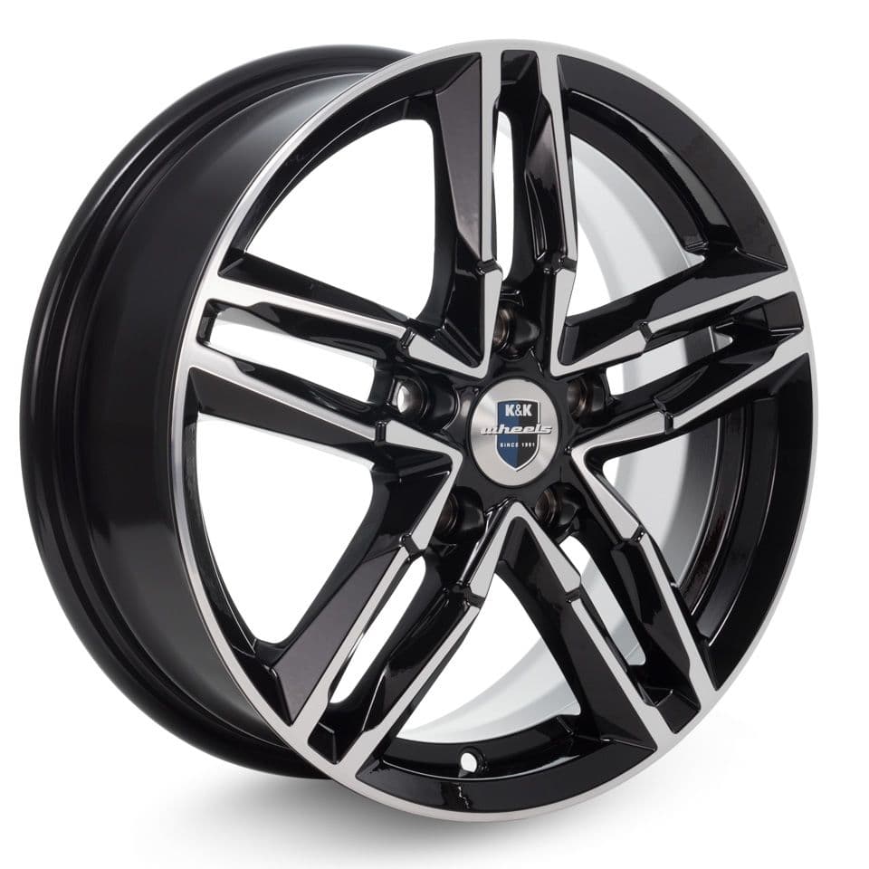 КиК Sayan 6x16 5x100 ET38 DIA57.1 алмаз черный 