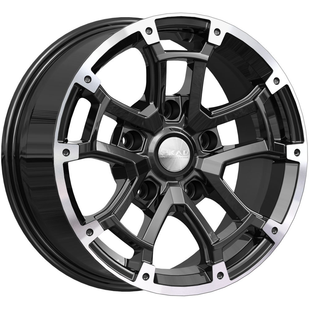 СКАД Барахас 7x16 5x139.7 ET30 DIA98.5 алмаз бархат 