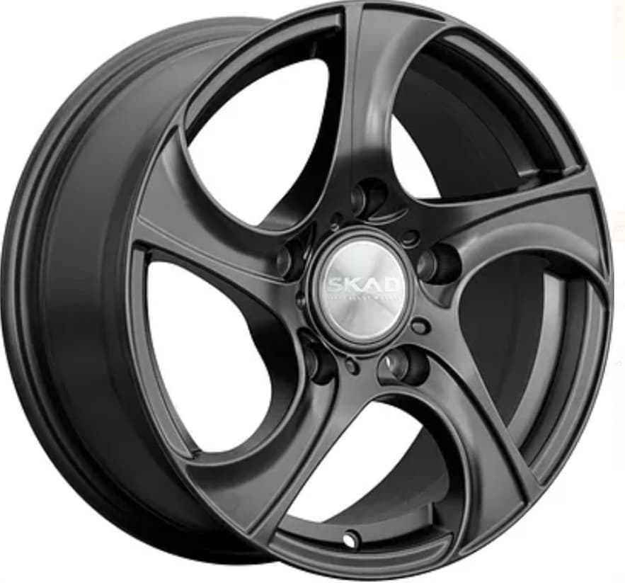 СКАД Вихрь 7x16 5x139.7 ET40 DIA98.5 черный бархат 