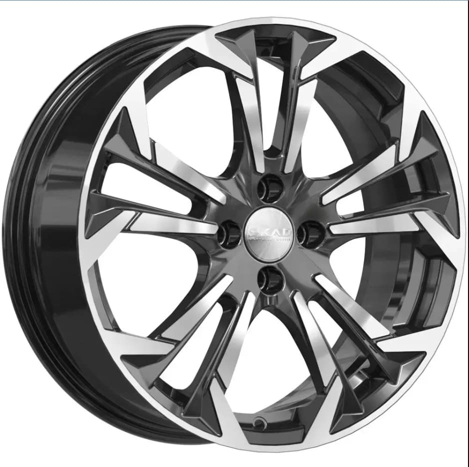 СКАД Дунай 7x17 4x100 ET45 DIA60.1 алмаз