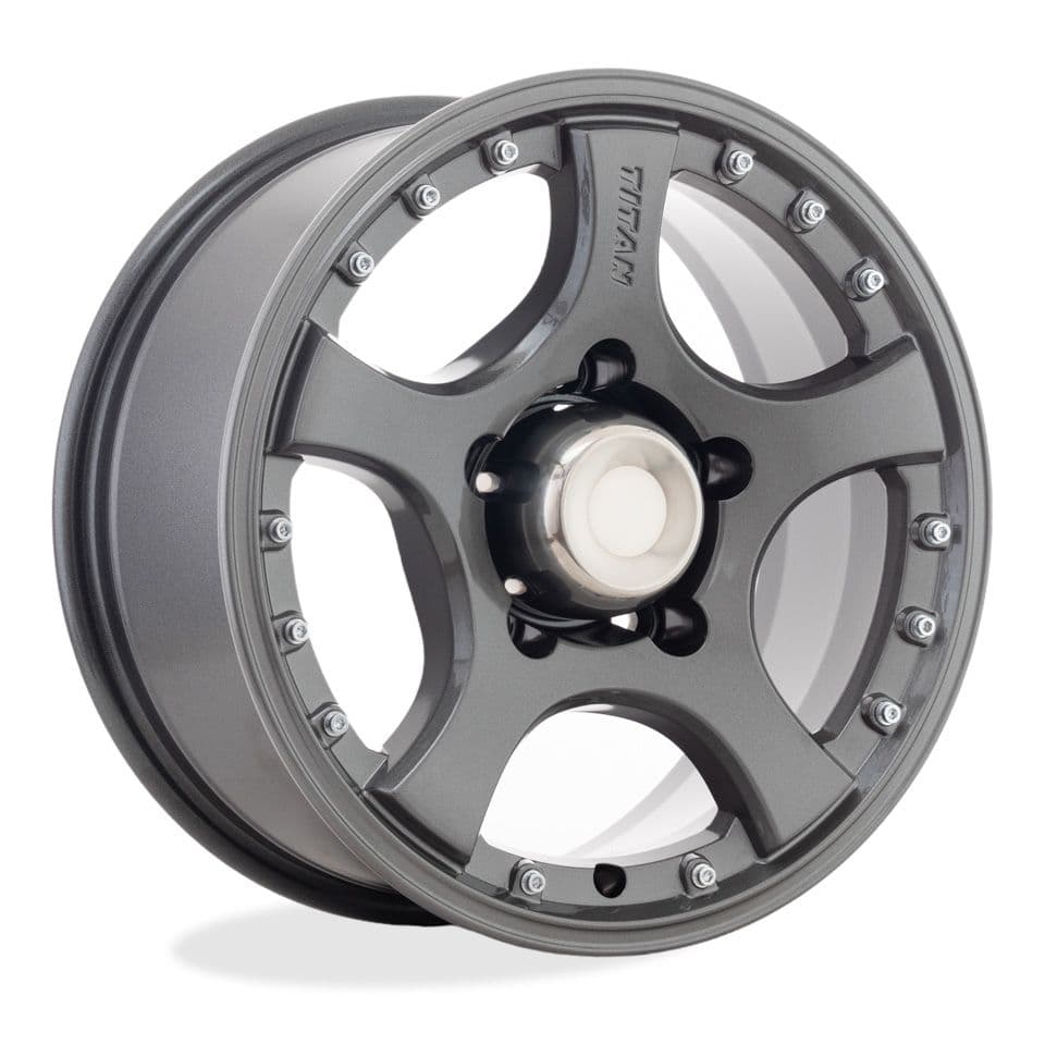 СКАД Титан 7x16 5x139.7 ET20 DIA109.7 Графит