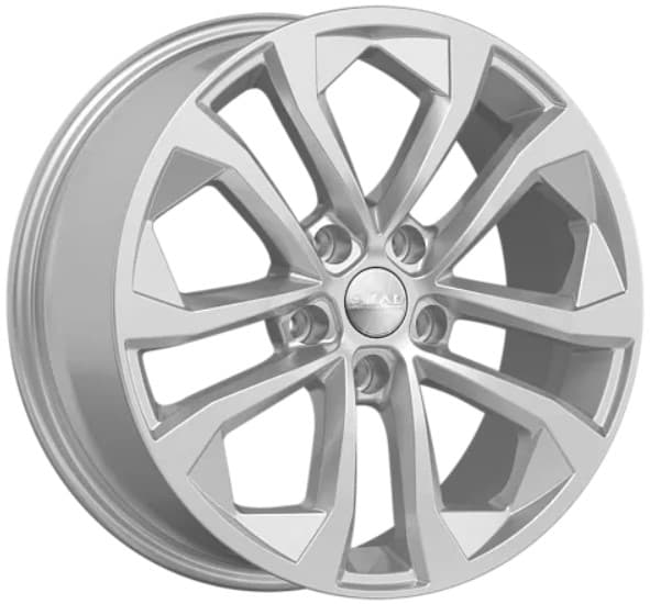 СКАД Тукан 7x17 5x108 ET42 DIA67.1 Toyota silver 