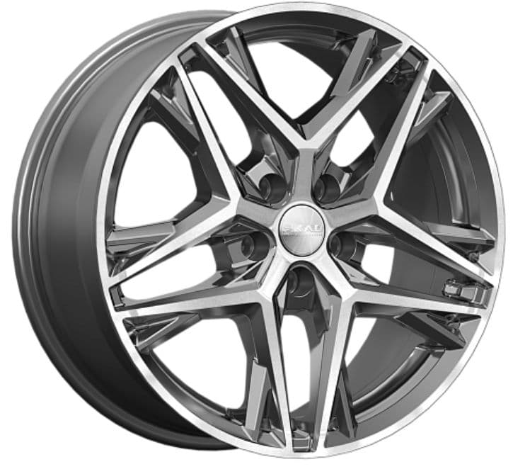 СКАД Челси 8x18 5x114.3 ET44 DIA63.3 Алмаз графит 