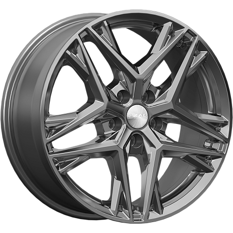 СКАД Эльба 7x18 5x100 ET28 DIA57.1 Графит 