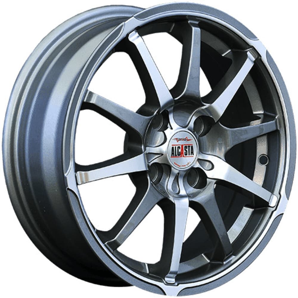 Alcasta M-10 6.5x16 4x100 ET50 DIA60.1 GMF