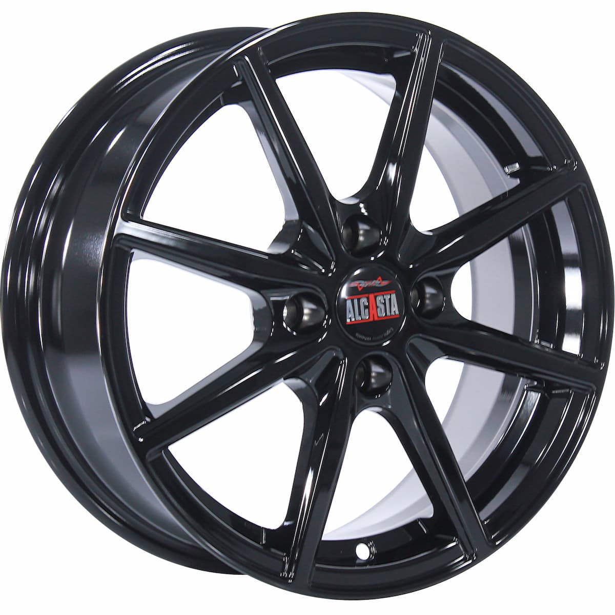 Alcasta M63 6x15 4x100 ET46 DIA54.1 black 