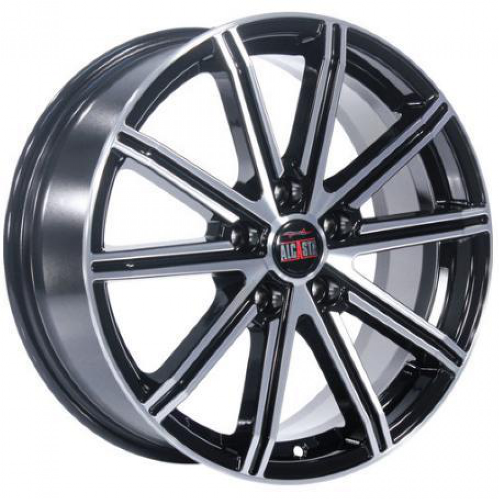 Alcasta M64 7x17 5x110 ET39 DIA65.1 BKF 