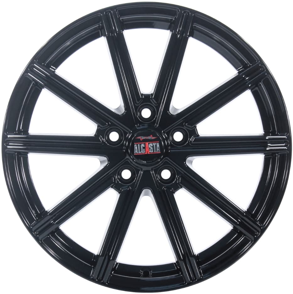 Alcasta M64 7x17 5x114.3 ET41 DIA67.1 black