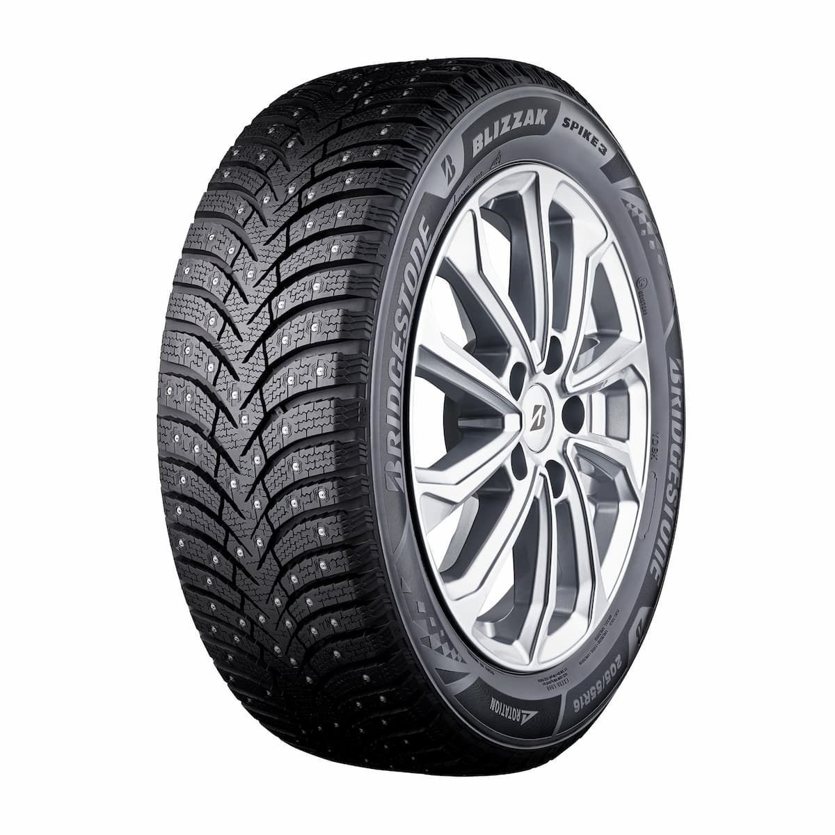 Bridgestone Blizzak Spike-03 205/55 R16XL 94T  Шип 