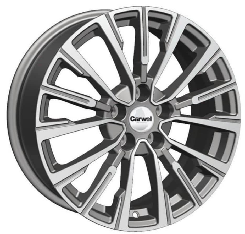 Carwel Базан 7x17 5x114.3 ET37 DIA66.5 AGR конус