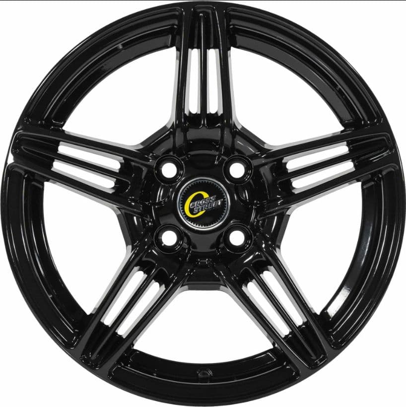Cross Street CR-27 6x15 4x100 ET46 DIA54.1 black 
