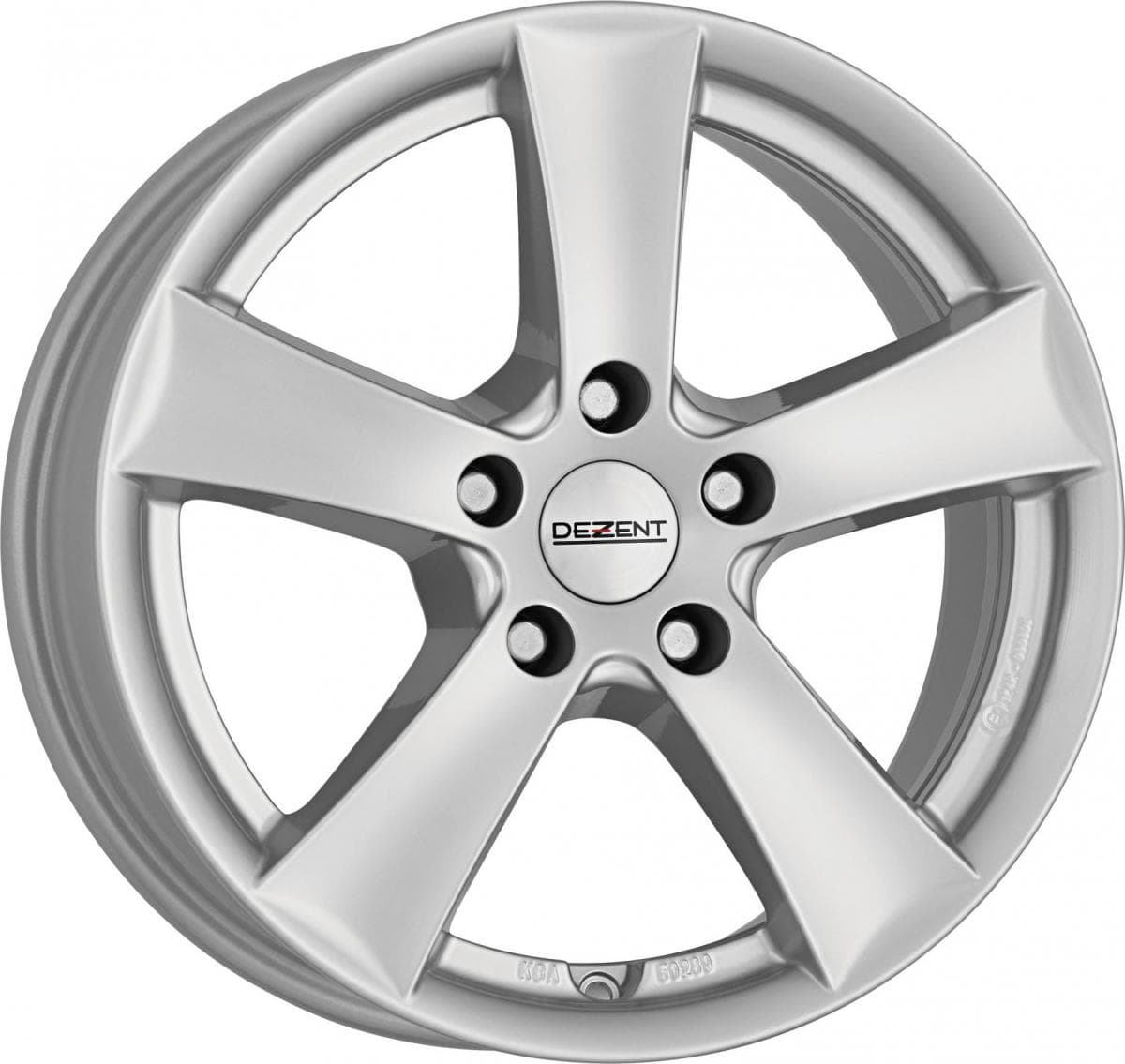 Dezent TX 6x15 5x114.3 ET40 DIA71.6 Silver