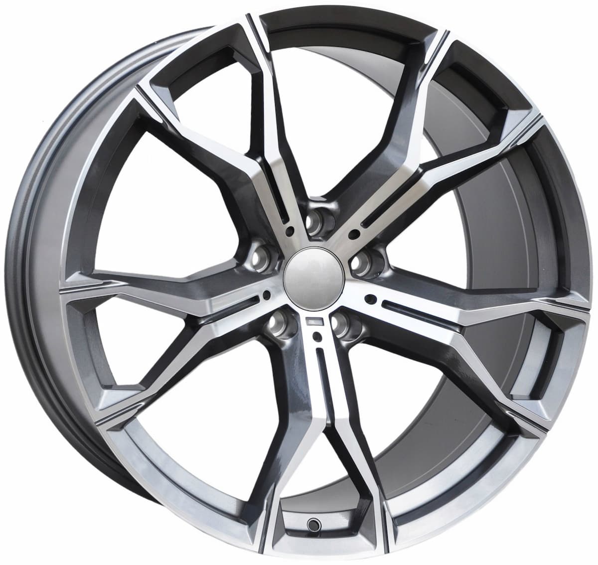 FR Replica B5498 10.5x21 5x112 ET43 DIA66.6 GMF 