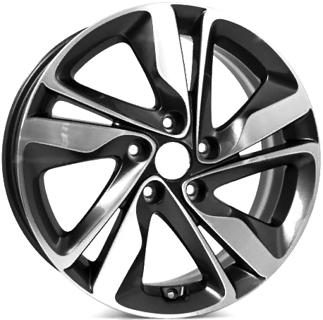 FR Replica KI8002 6.5x16 5x114.3 ET45 DIA67.1 BMF 