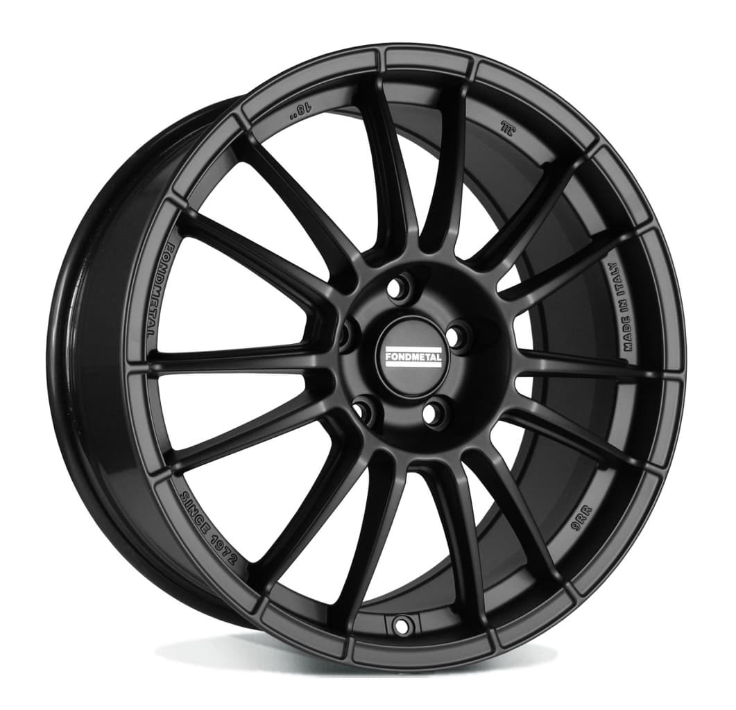 Fondmetal 9RR 8x18 5x114.3 ET45 DIA75 Matt Black