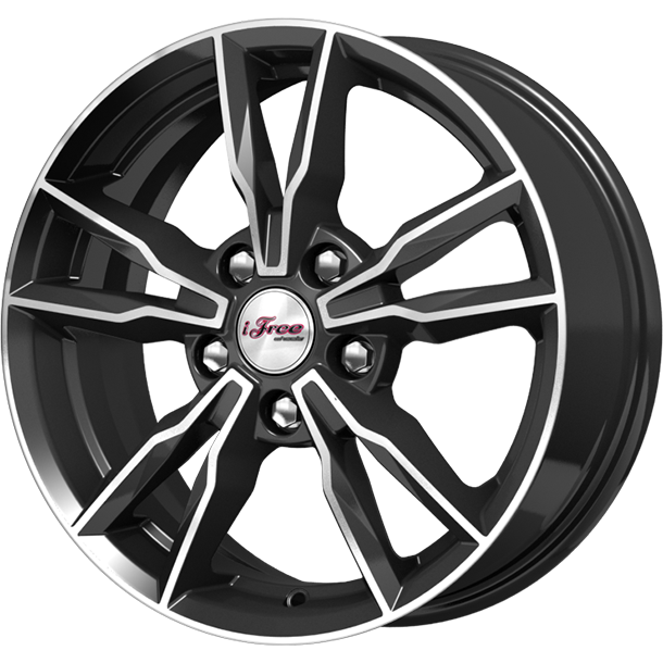 IFREE Икигай 6.5x16 5x112 ET46 DIA57.1 блэк джек 