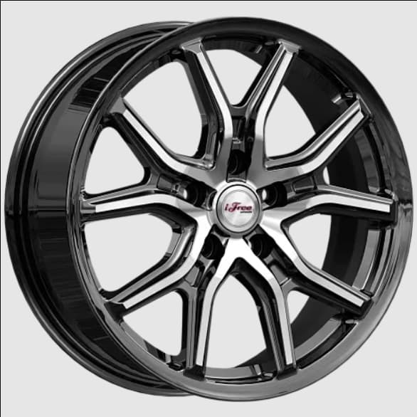 IFREE Страйк 6.5x17 5x114.3 ET38 DIA67.1 блэк джек 