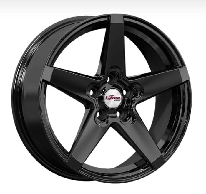 IFREE Токен (КС1127) 6.5x17 5x108 ET33 DIA60.1 black 