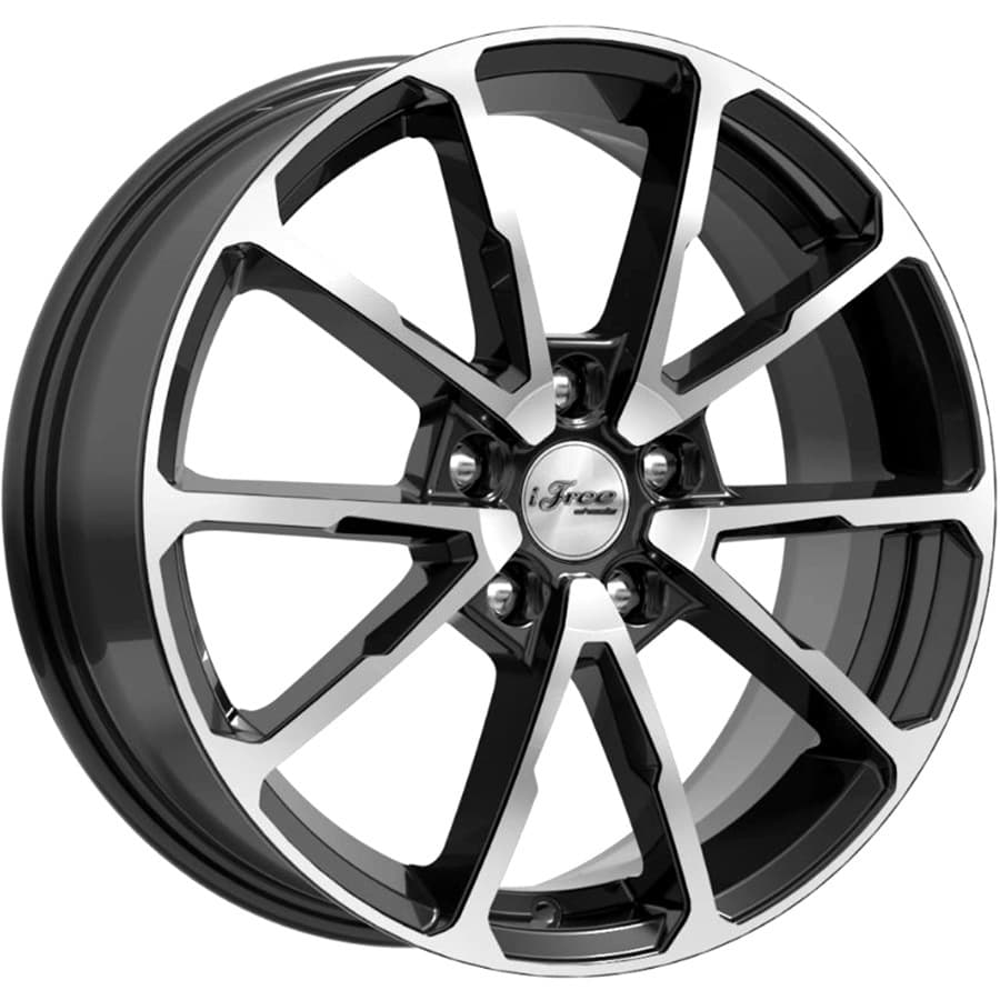 IFREE Skibidi 6.5x17 5x114.3 ET49 DIA67.1 блэк джек 