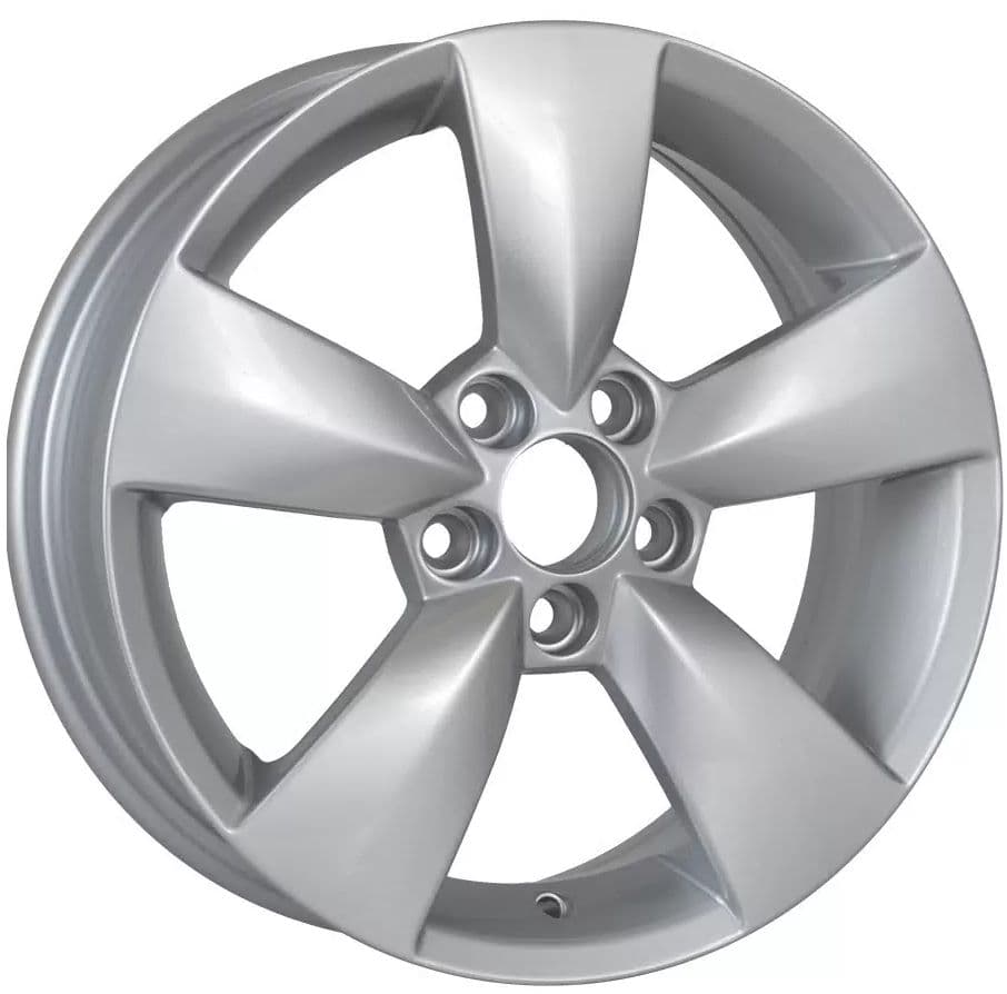 KDW KD1543 6x15 5x100 ET38 DIA57.1 Silver конус