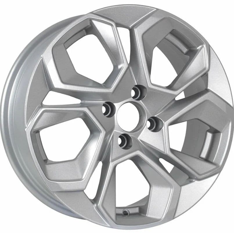 KDW KD1620 6.5x16 4x100 ET45 DIA60.1 Silver_Gloss конус