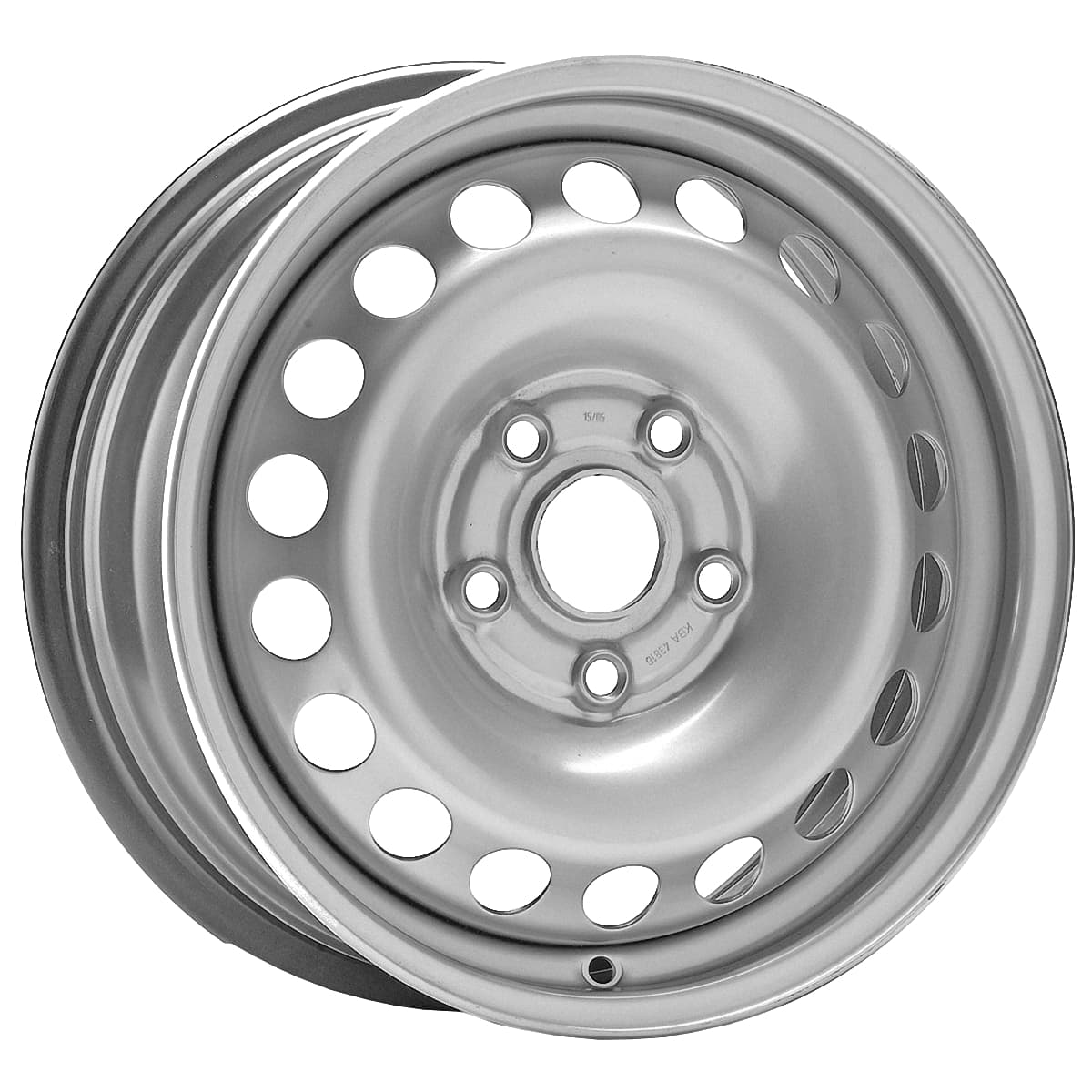 KFZ(alcar) 7505 7x16 5x108 ET46 DIA65.1 Silver