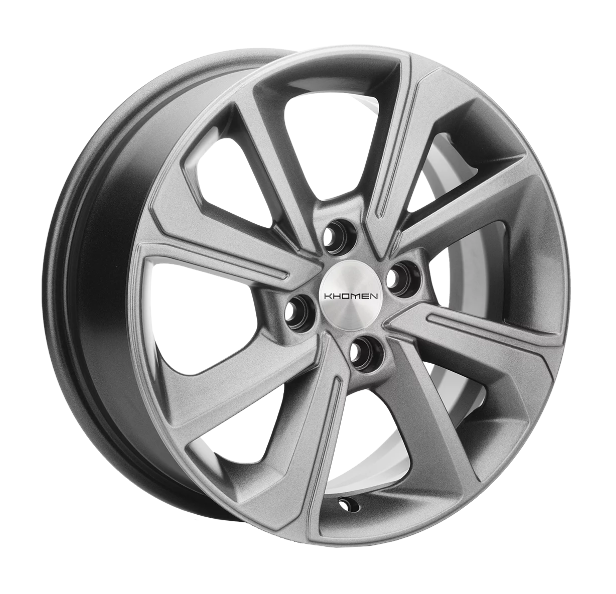 Khomen Wheels KHW1501 6x15 4x100 ET46 DIA54.1 G-Silver 