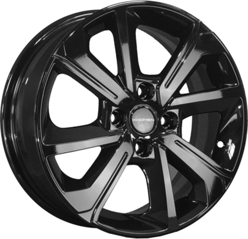 Khomen Wheels KHW1501 6x15 4x100 ET46 DIA54.1 black 
