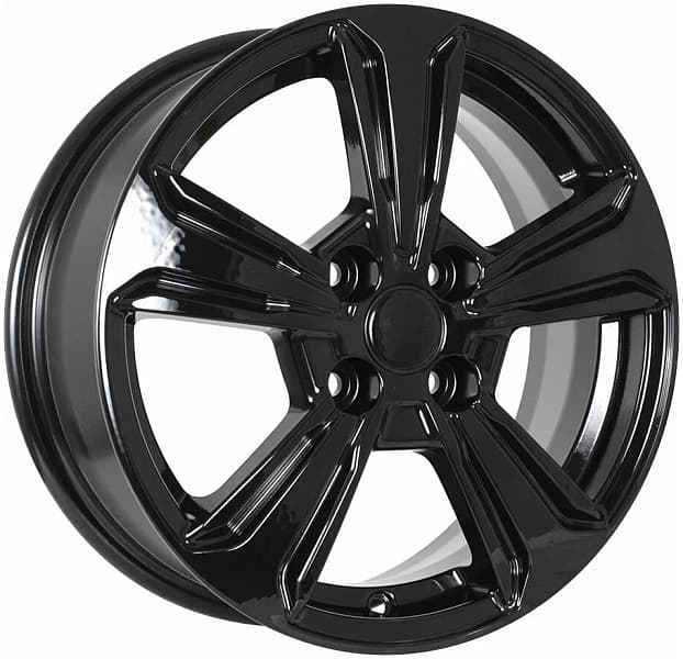 Khomen Wheels KHW1502 6x15 4x100 ET45 DIA56.6 black 