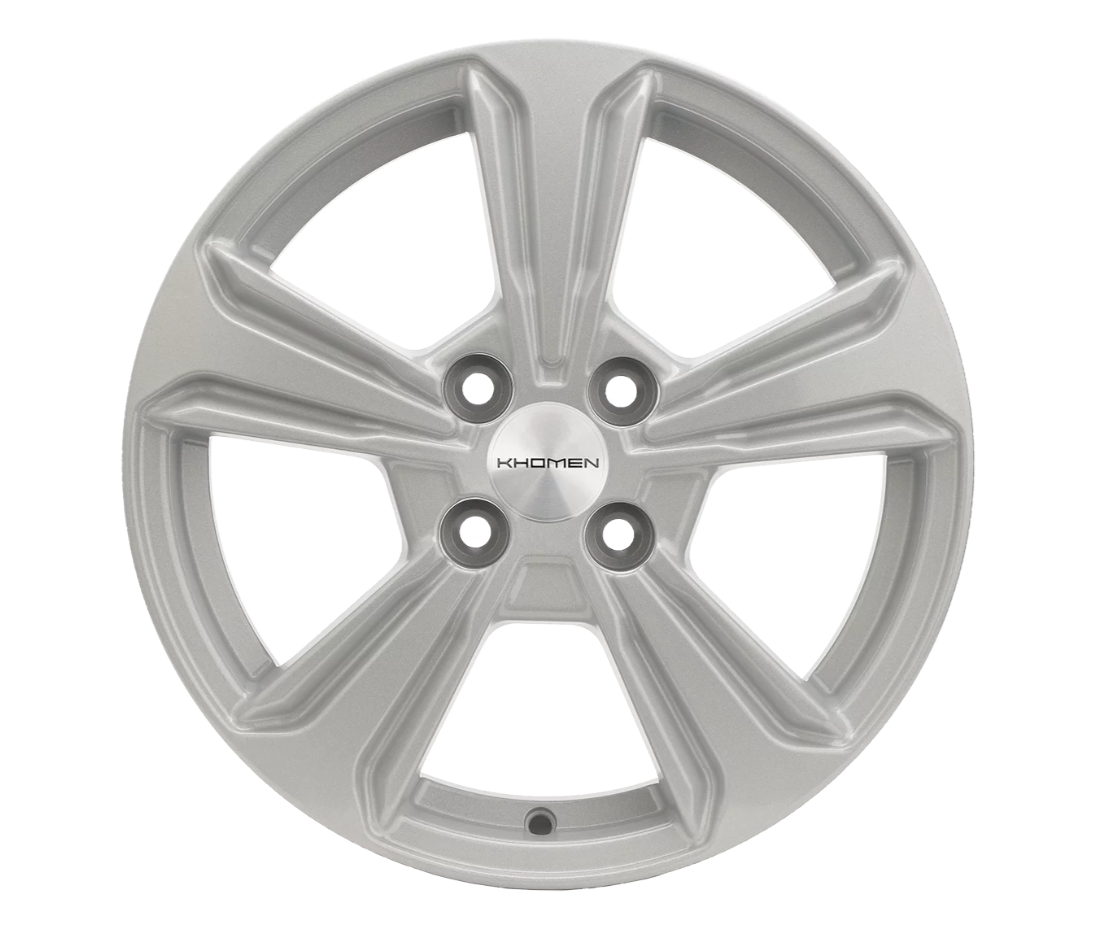 Khomen Wheels KHW1502 6x15 4x100 ET46 DIA54.1 full silver